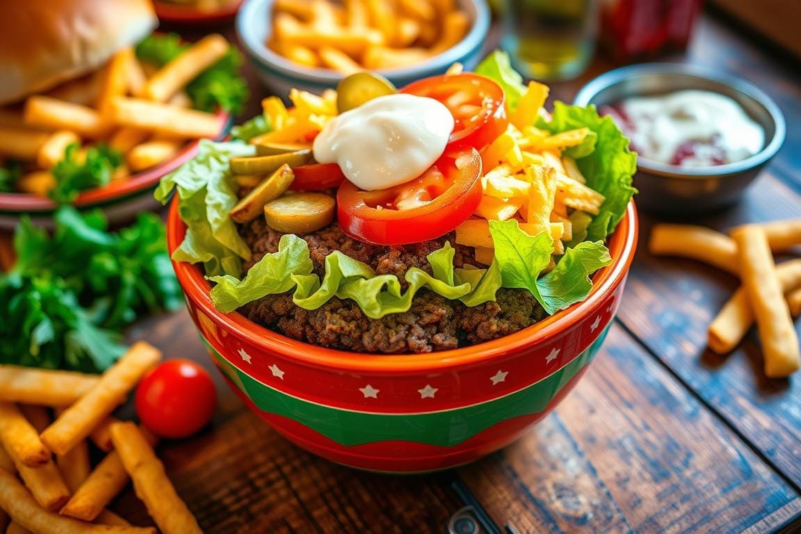 cheeseburger bowl recipe