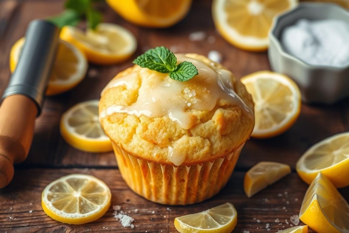 lemon muffin recipe