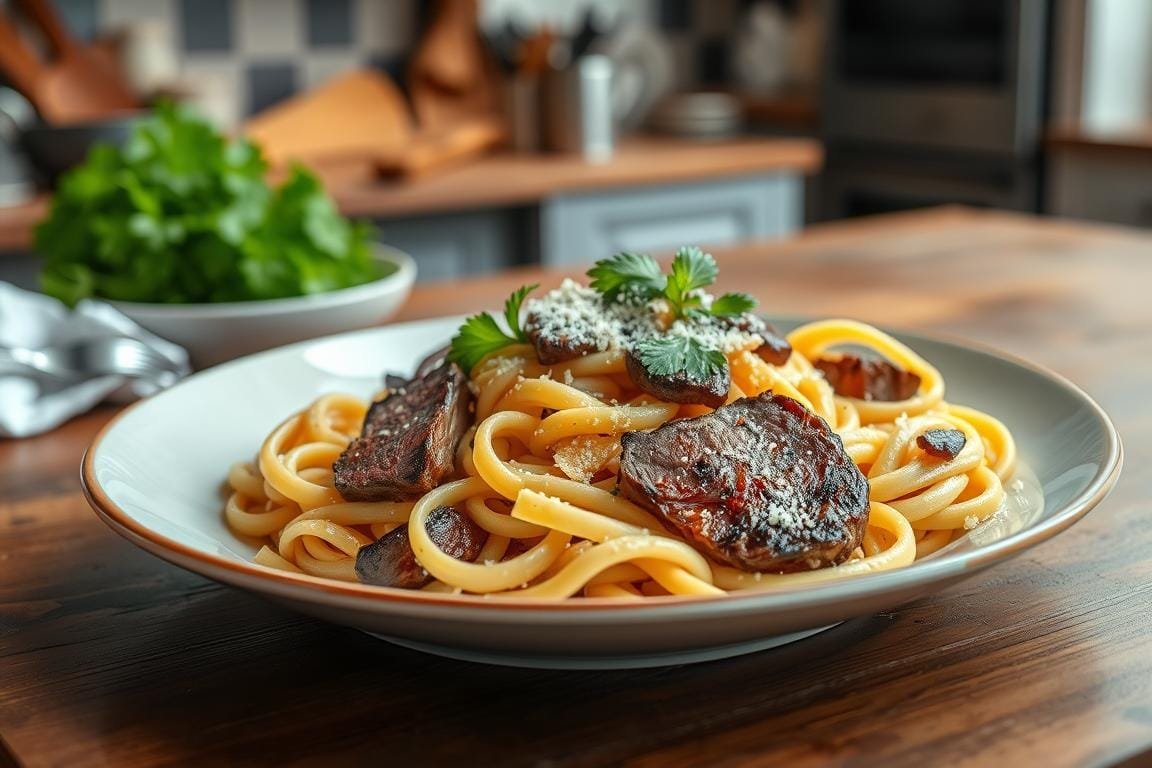 steak pasta recipes