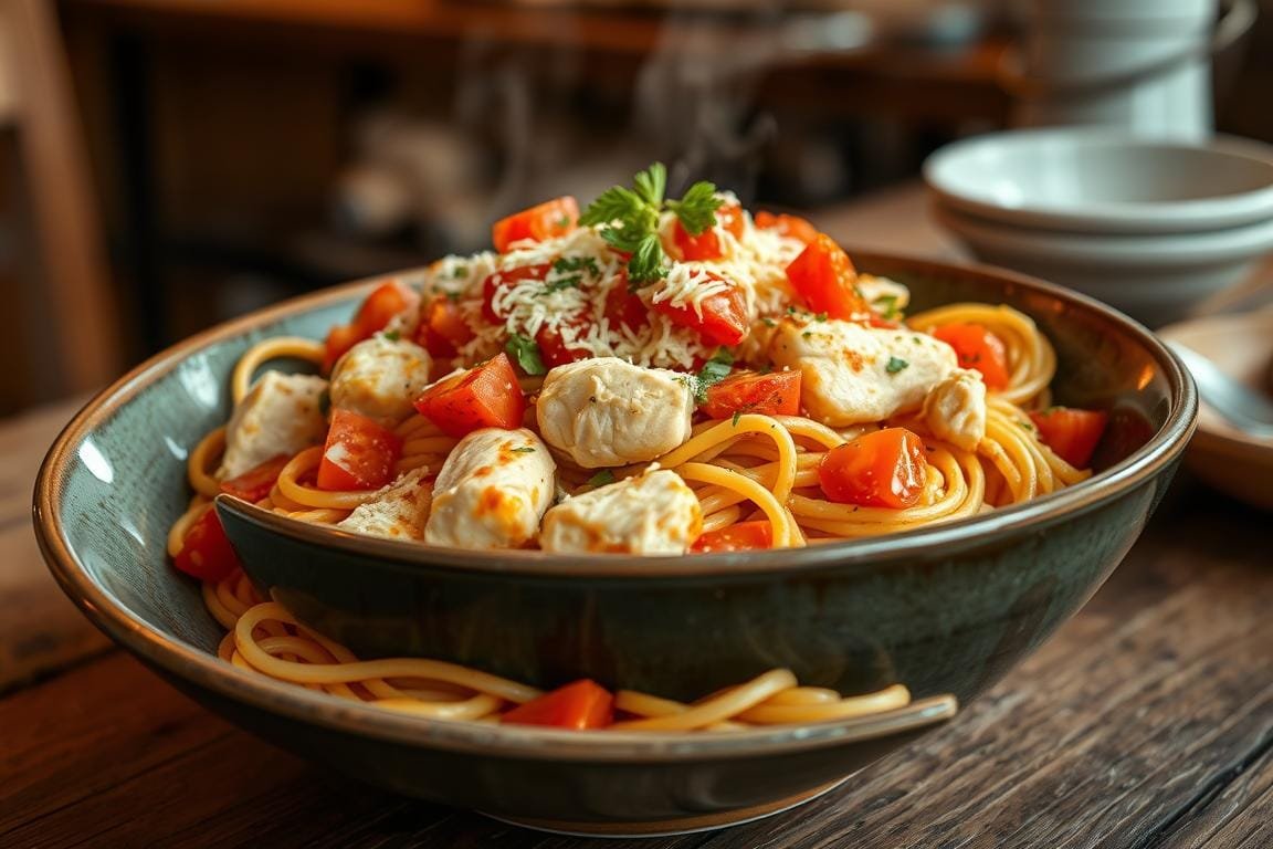 chicken spaghetti recipe with rotel