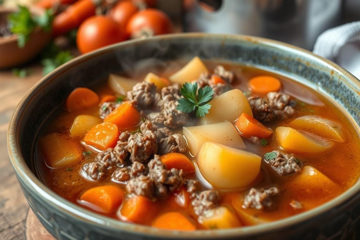 hamburger soup recipe