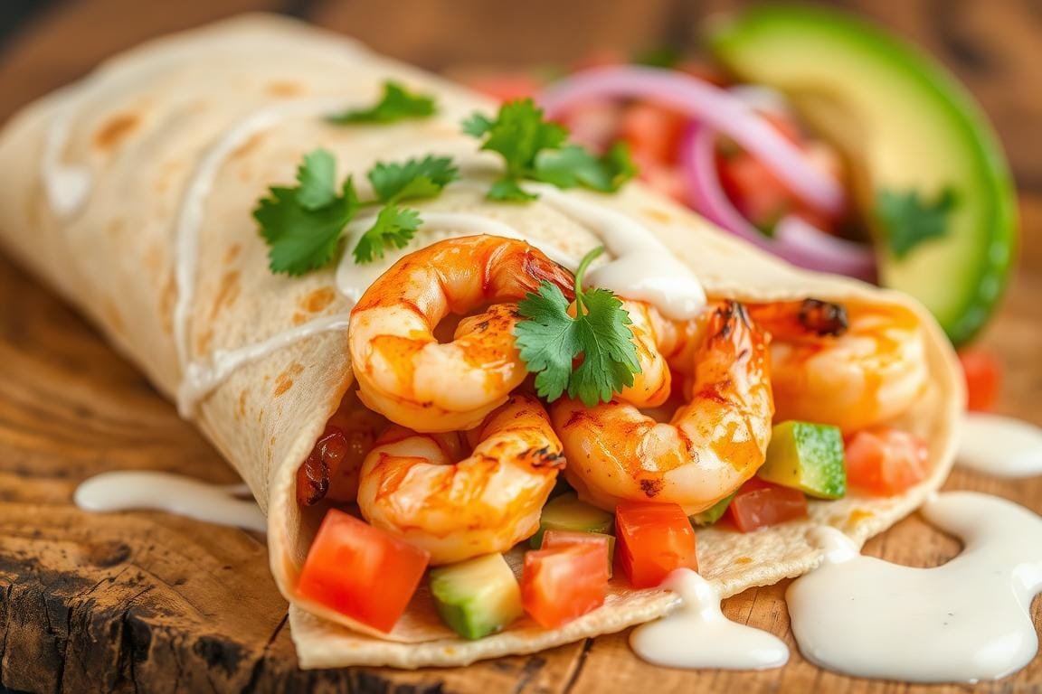 shrimp burrito recipe