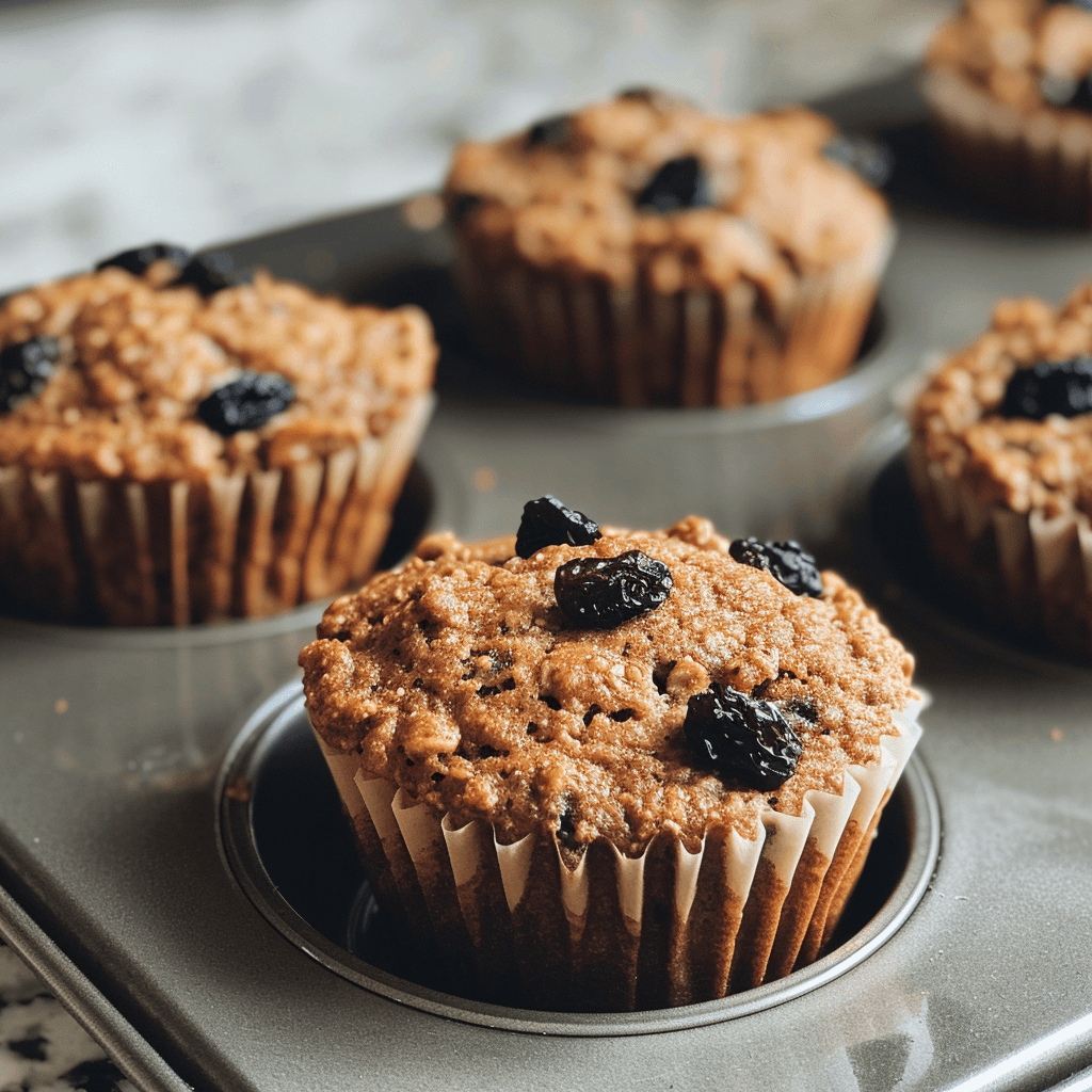 raisin bran muffins