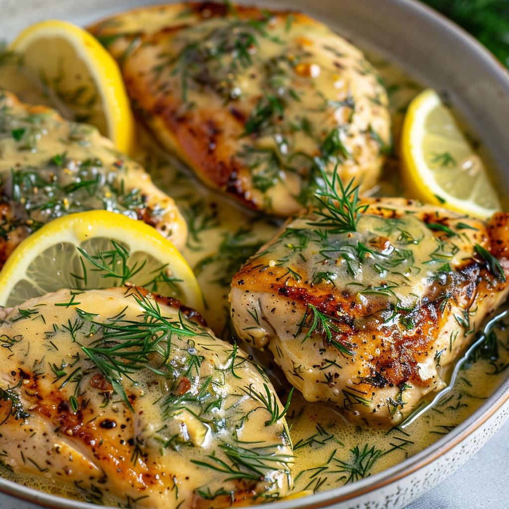 lemon dill chicken